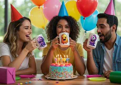 Birthday celebration crews
