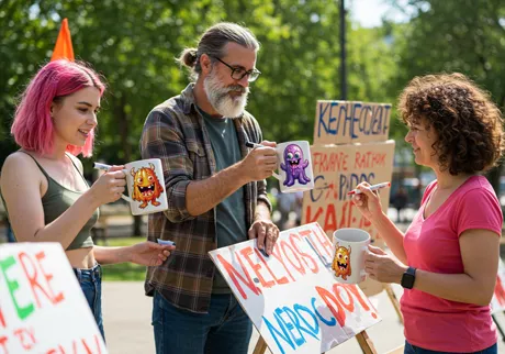 Rally & civic action squads